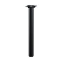 光 スマートレグ丸脚 30×300mm 黒 KSM330-1 1点