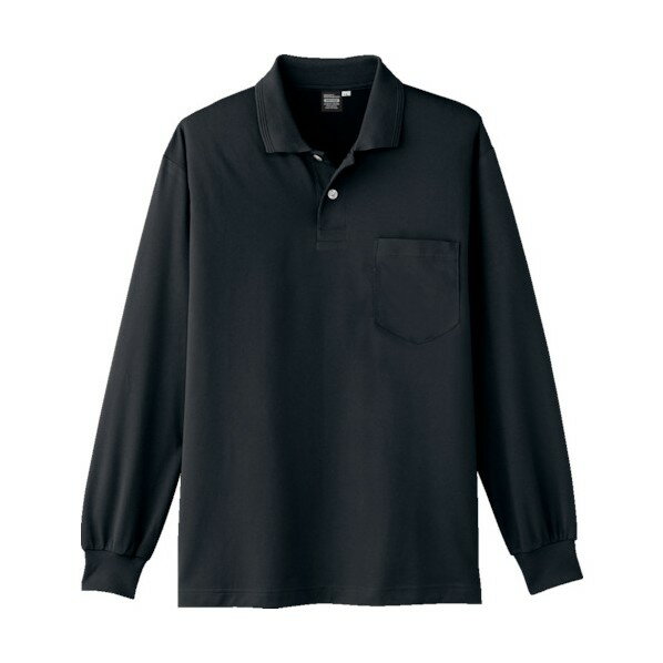 コーコス信岡 長袖ポロシャツA-1668 23 チャコール4L A-1668-23-4L 1点