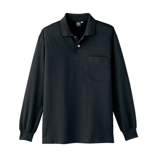 コーコス信岡 長袖ポロシャツA-1668 23 チャコール4L A-1668-23-4L 1点