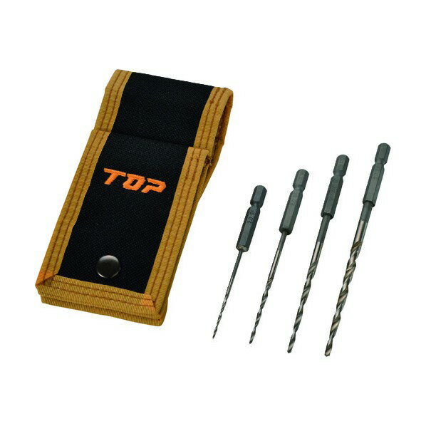 トップ工業 TOP テーパー下穴錐4本セット ETK-2050DKS 1点