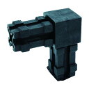 トラスコ(TRUSCO) 25mmアルミフレーム用ジョイント 2方向 40 x 23 x 25 mm AFB-2W 20点