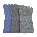 福徳産業 まいどおお絹5本指モクカラー L 30423P 3足(4)