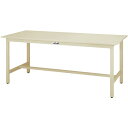 ※法人専用品※山金工業|YAMAKINKOUGYOU|ヤマキン 【車上部材渡し】ワークテーブル 300シリーズ 固定式 天板・本体ともアイボリー SWS-960...