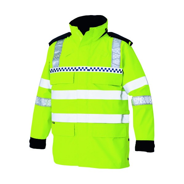 アイトス 高視認性ディアプレックスジャケット 3L 091ハイパーイエロー 56310 1