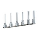 TONE ロングヘキサゴンソケットセット(ホルダー付)6pcs HH406L 1S