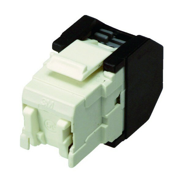 3M(スリーエム) RJ45モジュラージャック ツールレスタイプ Cat5e 白 VOL-OCK5E ...