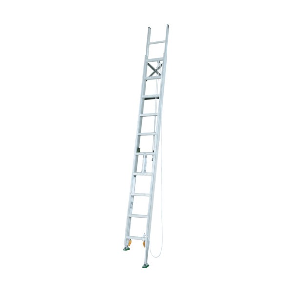 アルインコ 脚伸縮二連はしご 最大使用質量100kg 全長:5.36～8.44m MDE84D