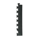 トラスコ(TRUSCO) ジョイントラバーマット ハードタイプ 縁駒 角付き 100×575×10mm JRMH-FA 1点