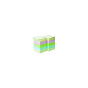 プラス 861284ふせん75×75mm混色百枚 P512JM20 P512J-M-20 20冊
