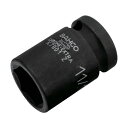 バーコ(BAHCO) 1/2” インパクトソケット9/16 K7801Z-9/16 1点【2506DFD_5】