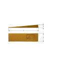 バーコ(BAHCO) Ampco 防爆くさび 38x19x150mm 170 x 60 x 19 mm MP3804B 1【2506DFD_5】