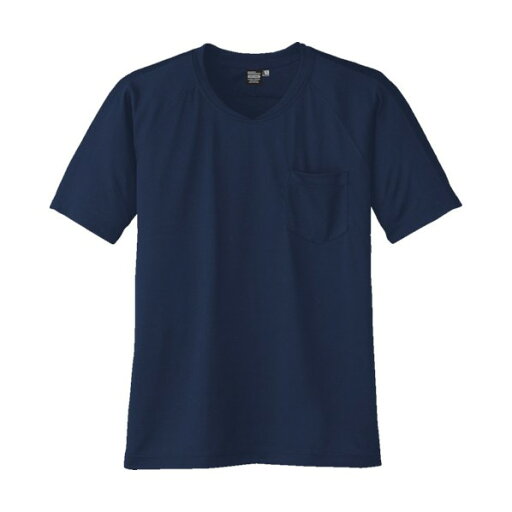 コーコス信岡 半袖VネックTシャツA-667 1 ネイビー EL A-667-1-EL 1点 コーコス信岡 半袖VネックTシャツA-667 1 ネイビー EL A-667-1-EL 1点