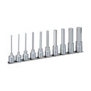 TONE ロングヘキサゴンソケットセット(ホルダー付)10pcs HH410LA 1S