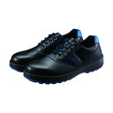 シモン 安全靴 短靴 SL11-BL 26.0cm 黒／ブルー SL11BL26.0 1足 1