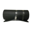 光 両面スジ入りゴム 300×1000mm 黒 KWB-30010 1巻