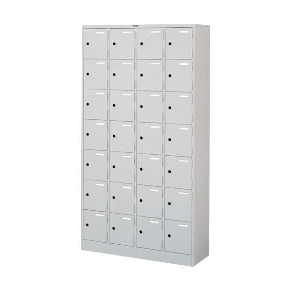 イトーキ シューズボックス28人用 HDK-1047AL1-WE 1点