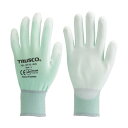 トラスコ(TRUSCO) カラーナイロン手袋PU手のひらコートグリーンL 300 x 140 x 15 mm TGL-3731-GN-L 1双
