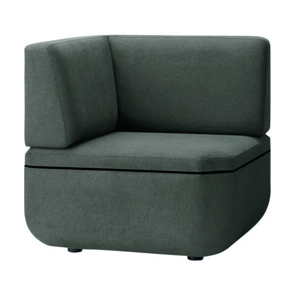 プラス 51503)WFソファ コーナータイプ LS-WFS15S CDG 1点