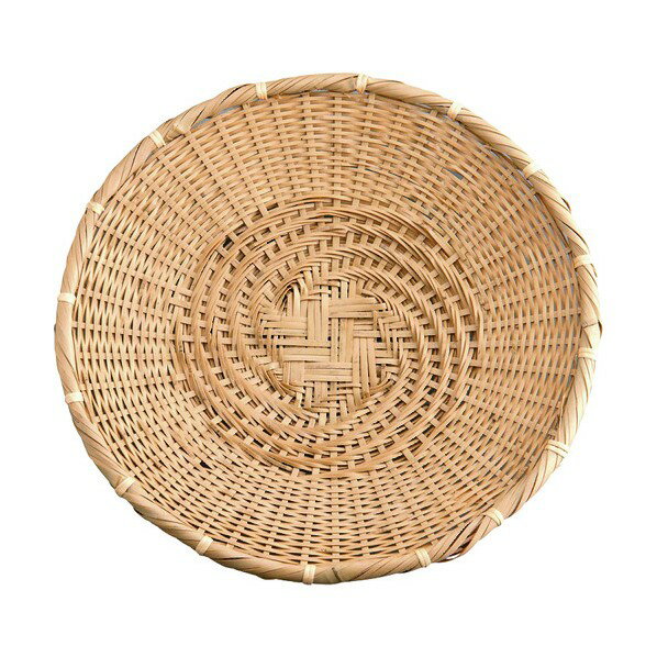 萬洋 白竹ソバザル 8寸 QZL1601 1個