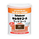 大阪ガスケミカル 水性キシラデコールウッドコートS 屋外木部保護塗料 ( 木目を生かした半造膜仕上げ) 112×112×114(mm) ウォルナット 00097670330000 1缶