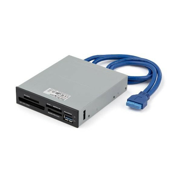 STARTEC.COM社 USBカードリーダー/USB-A 3.0/マルチカード/3.5インチベイ内蔵型 35FCREADBU3 1個