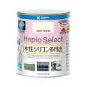 カンペハピオ ハピオセレクト 水性多用途塗料 いろいろ塗れる(ツヤあり) 143×143×167(mm) ミルキーホワイト 1缶