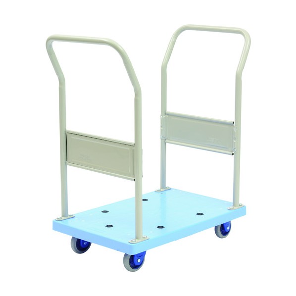 金沢車輛 小型環境静音樹脂台車 両ハンドル固定式 NP-103GS 1点