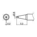 白光 こて先 0.6D型 45 x 220 x 7 mm 1個