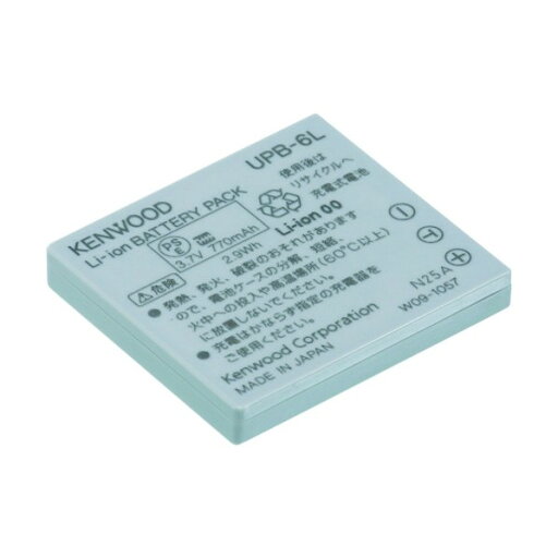 JVCケンウッド リチウムイオンバッテリーパック UPB-6L JVCケンウッド リチウムイオンバッテリーパック UPB-6L
