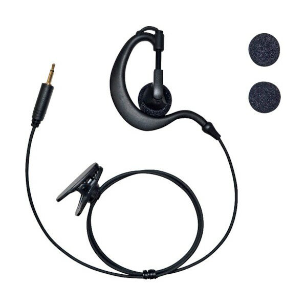 特徴 ■特徴 FB-26シリーズ用のオプションイヤホンです。 こちらは耳掛けタイプです。 激しい動きでもイヤホンが外れにくいのが特徴です。 ■仕様 ケーブル長さ(mm)：415 接続プラグ径(mm)：φ2.5 ■付属品 イヤホン・スポンジ（スペア用）×2個 ■注意点 耳掛けフック部は脱着出来ません。 仕様 入数 1点 FEP202