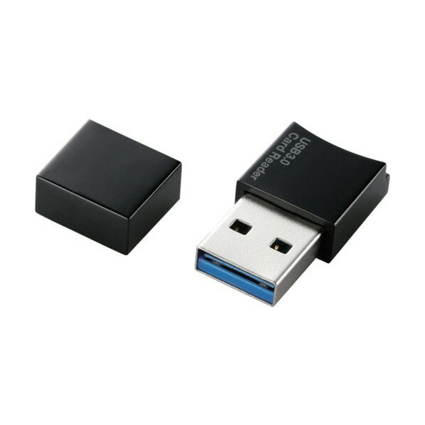 エレコム USB3．0対応メモリリーダライタmicroSD専用ブラック 92 x 173 x 23 mm MR3-C008BK