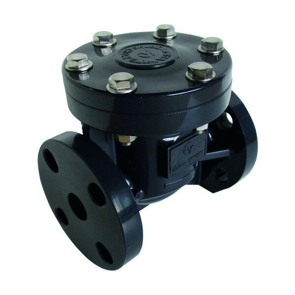 積水 スイングチャッキ 本体材質PVC シール材質PTFE+FKM JIS10KF 50A SCV50VE 1点