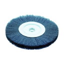 トラスコ(TRUSCO) ホイルブラシ Φ300X25mm穴 鋼線 線径0.3 320 x 320 x 57 mm TB-6392 1点