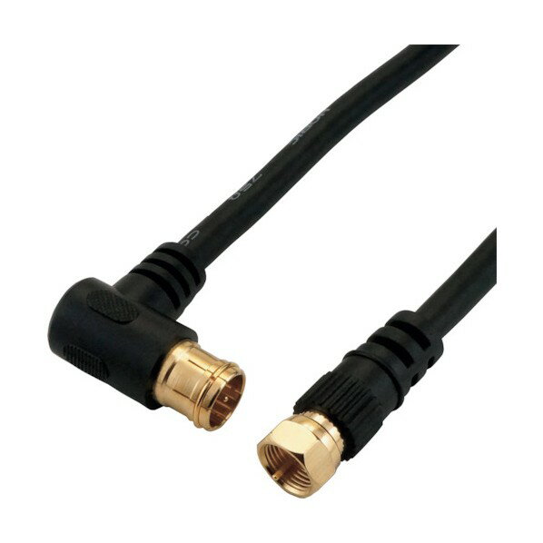 特徴 ■特徴 4K/8K衛星放送対応です。 しっかり接続できる安心のネジ式コネクタです。 豊富なバリエーションです。 信号の劣化しにくいS-4C-FB規格同軸ケーブルを採用しています。 両端子金メッキ仕様です。 ■仕様 ケーブル規格：S-4C-FB コネクタ規格：F型 コネクタサイズ・L字差込式(mm)：W約14.8 x H約14.4 x D約30.2 mm・ネジ式：W約12.5 x H約12.5 x D約32.75 インピーダンス：75Ω ケーブル直径(mm)：6 ケーブル長(m)：3 PE袋パッケージ 保証期間：1年間 仕様 入数 1点 HAT30337LSBK