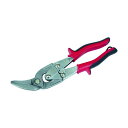 トラスコ(TRUSCO) 万能金切ハサミオフセットタイプ左曲り45度 300 x 75 x 32 mm TGH-235FL 1点