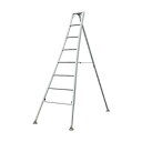 ※法人専用品※ナカオ 三脚調節式園芸脚立(サンキャクのび太郎) 310 x 105 x 20 cm HSH-300 1