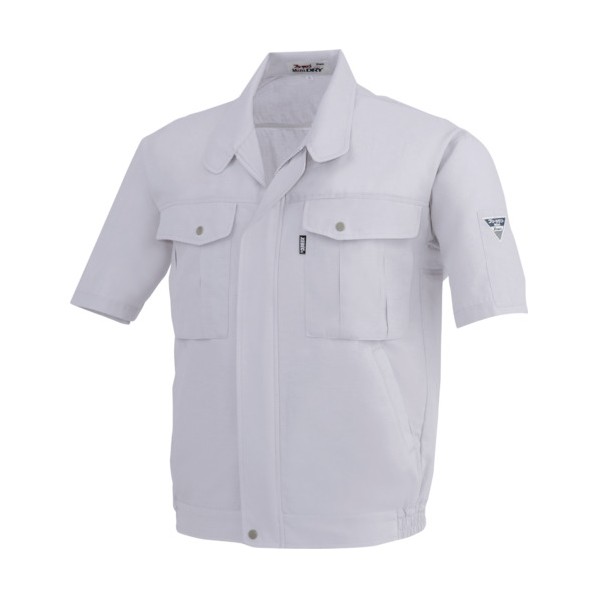 特徴 ■特徴 清涼素材にエアストリートシステムを加えた爽やかブルゾンです。 エアストリートシステムを構築するメッシュ仕様のマチ付き胸ポケットはたっぷり収納、背中のメッシュプリーツロンは動き易さにも優れています。 ■用途 作業全般 ■仕様 形状安定加工 通気性抜群 清涼素材 吸汗性抜群 帯電防止素材 速乾性抜群 ■材質 ポリエステル80% 綿20% 仕様 重量 390g 入数 1点 134120LL