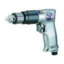 SP エアードリル10mm(正逆回転機構付) 260 x 165 x 55 mm SP-1525 1PC