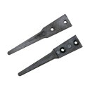 トラスコ(TRUSCO) ESDチップピンセット EP-R2用交換チップ EP-R2S 1点