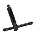 トラスコ エホマクランプ レール幅19.5mm22.0mm用シャフト S16TH 1点