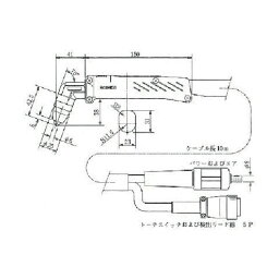 ダイヘンテクノサポート プラズマ切断トーチ CTL-0151 CTL-0151 1点