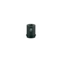 KTC 19.0sq.インパクトレンチ用インナソケット 17mm ABP6-17SQP 1個