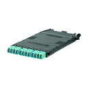 パンドウイット HDFlex光ファイバーカセット 6ポート 12芯(1MPO) OM4 FHCZA-12-10AS 1点