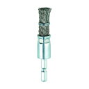 トラスコ(TRUSCO) 六角軸筒型ブラシΦ15X6.35SUS0.3くくりタイプ 103 x 69 x 16 mm TEB6-15SUS 1点