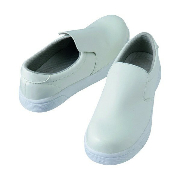 アイトス 耐滑コックシューズ(先芯入り)(男女兼用)AZ4441-001ホワイト25.5 25.5 001ホワイト 4441 1