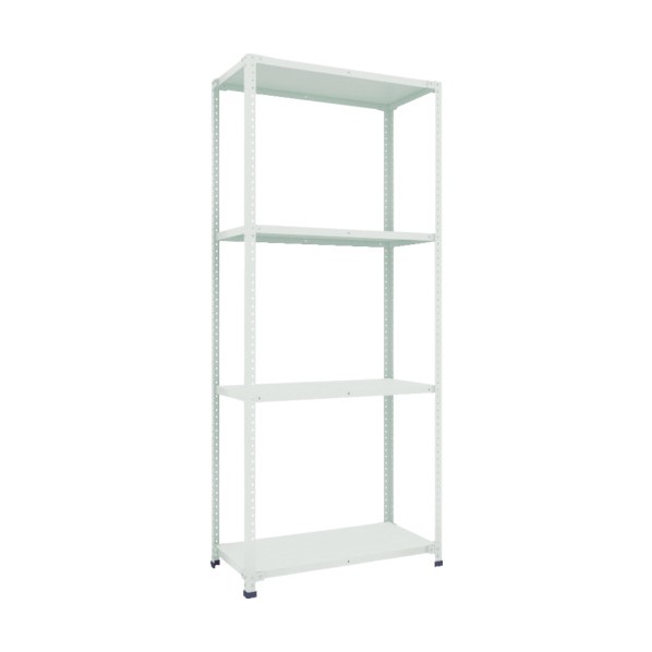 トラスコ 軽量150型開放棚 4段 TLA76L-14 1個