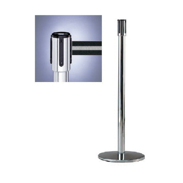 ユニット ユニット リールベルトポスト(テンサバリアー)銀 Φ343×H960 870-7011 1個