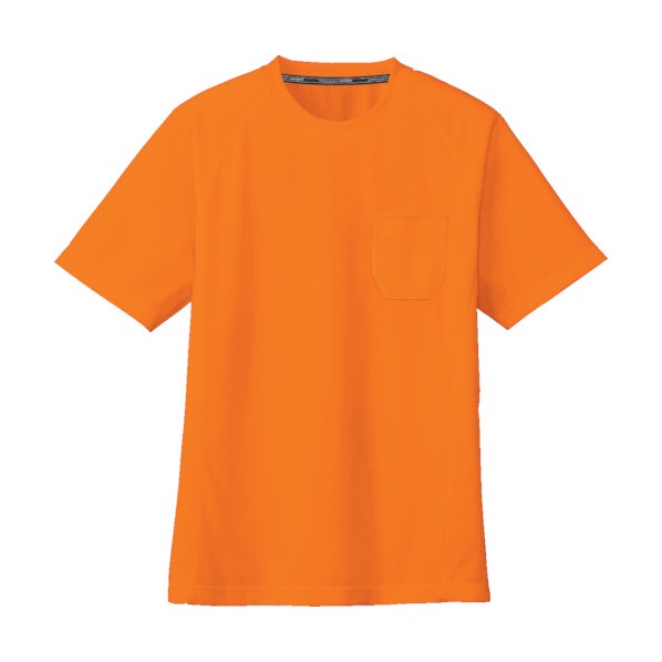 コーコス信岡 半袖TシャツAS-657 12 オレンジSS AS657-12-SS 1点