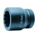 山下工業研究所 1sq.12角インパクトソケット 27mm 18405M-27 1