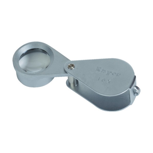 トラスコ 繰出し型メタルルーペ16倍率 50 x 28 x 25 mm SUT-16 1点